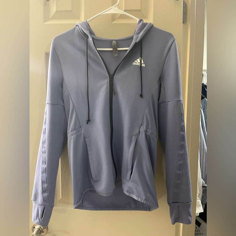 Women’s Adidas zip up workout jacket